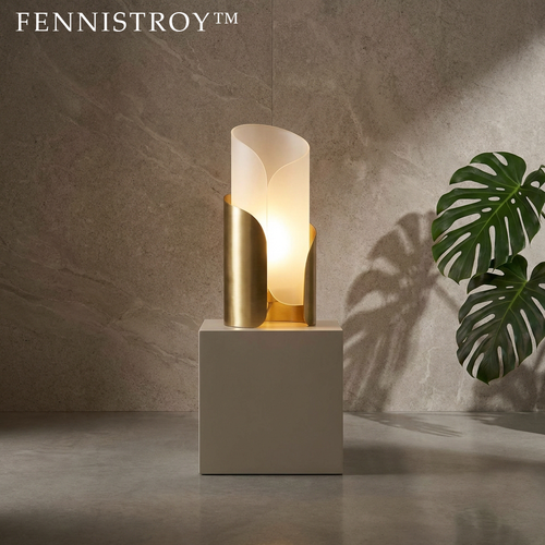✨ FENNISTROY The Organic Brass Collection -"Lighting that doesn't just fill a room—it shapes it. Where the unyielding nature of metal meets the fluid grace of the natural world."
